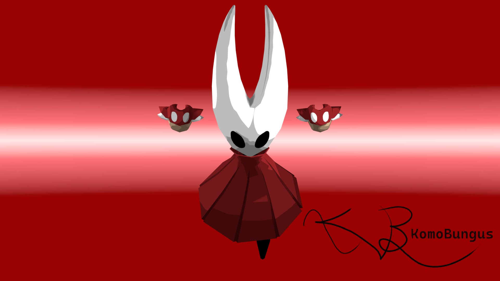 Turnaround of Hornet from Hollow Knight