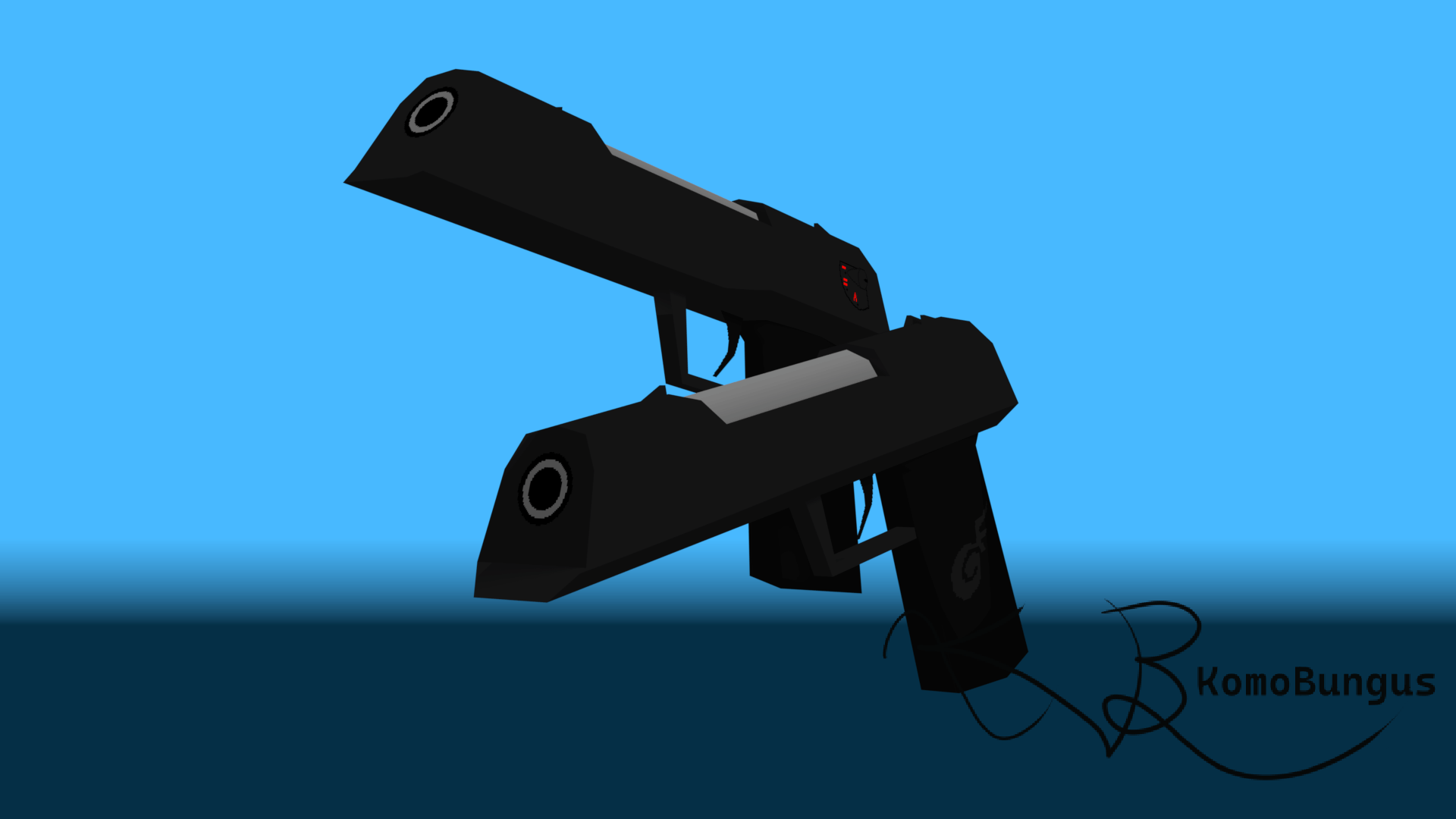 Turnaround of Twin Pistols